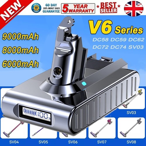 9500mah battery for dyson - 9500mah,