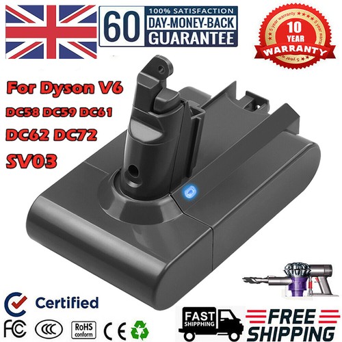 6400mah for dyson - for, battery