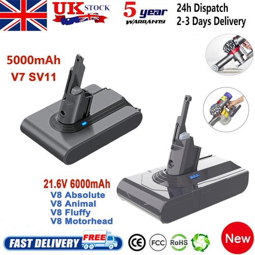 0ah battery for dyson - 6.0ah/5.0ah,