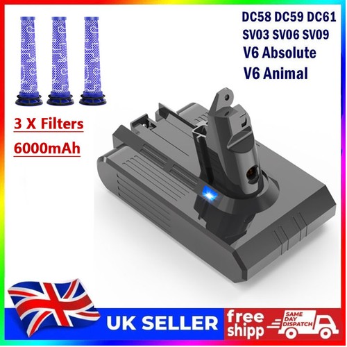 0ah battery for dyson v6 - battery,
