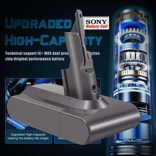 6400mah battery for dyson - 6400mah,