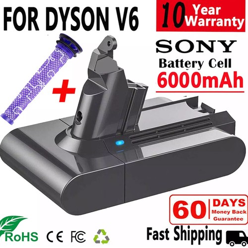 6000mah battery for dyson - 6000mah,